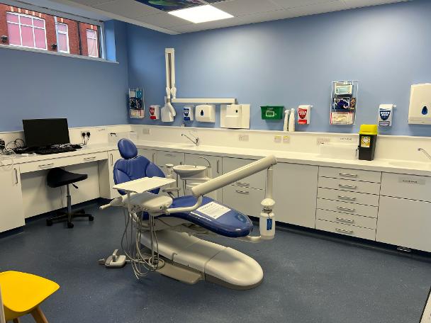 Our new downstairs surgery